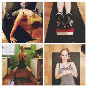 Casey seriously rocks it in her kitchen with an impressive series of decline push-ups.   Unfortunately, it culminated in her death.